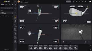 AI swing analysis with dual camera views and swing tracer